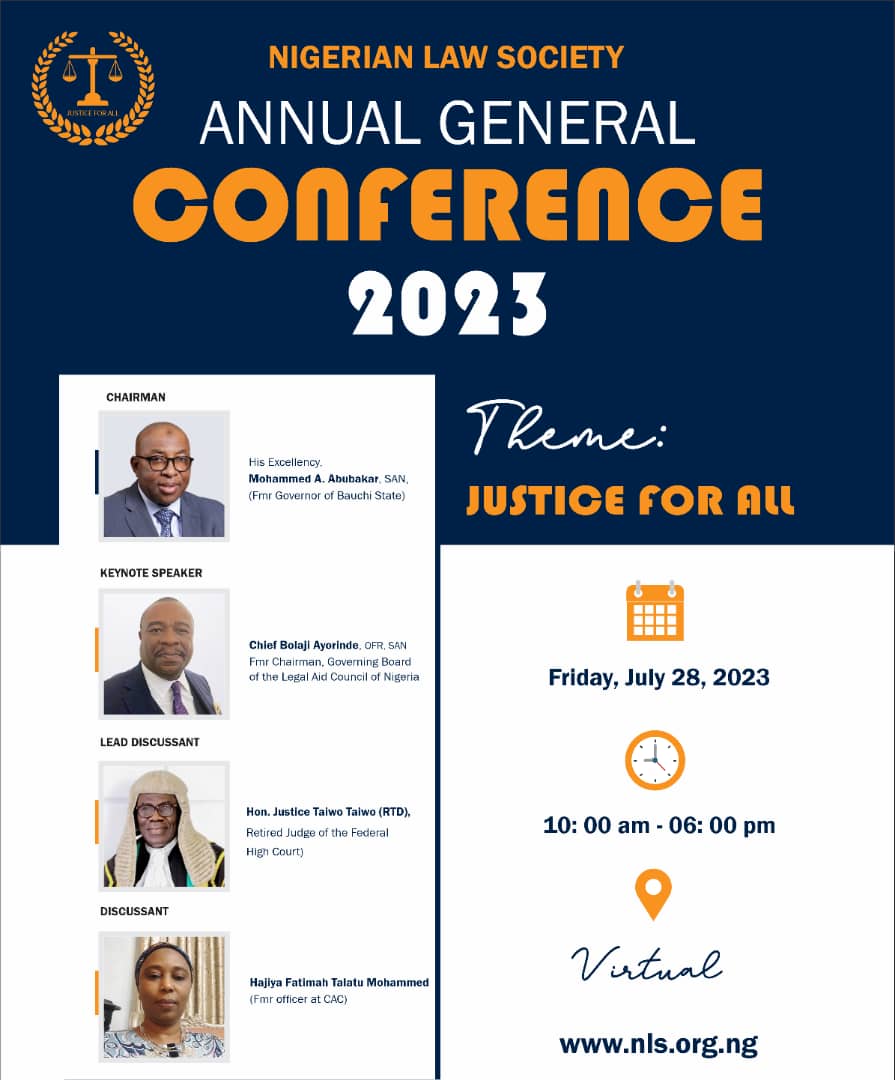 1st NLS General Conference WEBINAR